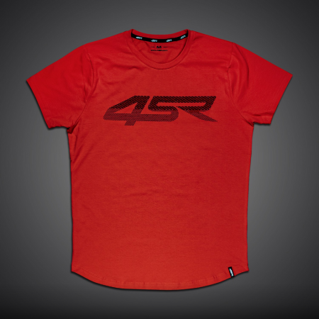 4SR T-Shirt Red 3D Black Logo